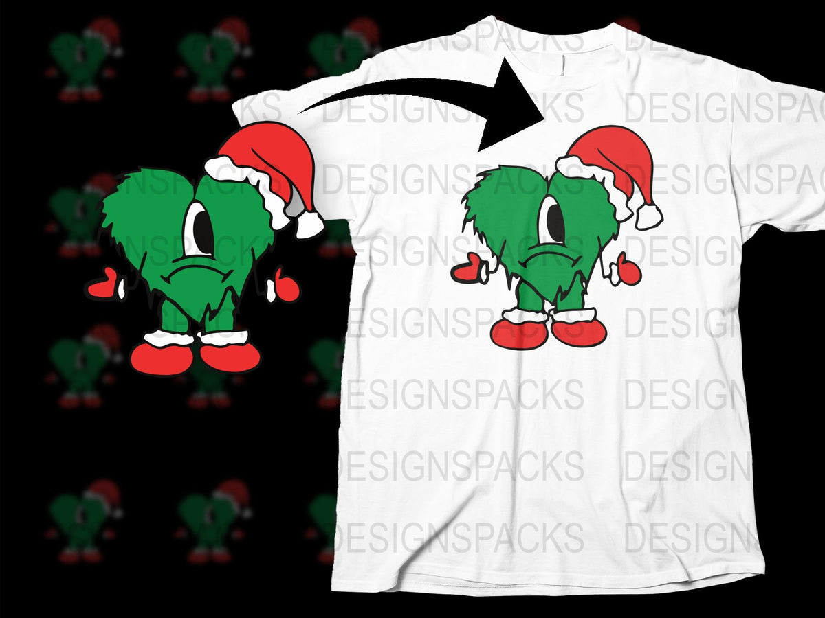 Festive Christmas Elephant T-Shirt, Cute Santa Hat Holiday Tee, Unisex Winter Apparel for All Ages