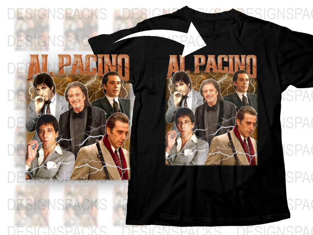 Vintage Actor Collage Graphic T-Shirt, Classic Movie Star Fan Tee, Unique Gift Idea, Unisex Adult Clothing
