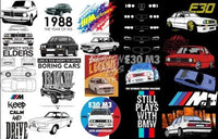 Load image into Gallery viewer, 26 BMW classics Designs Bundle PNG designspacks
