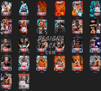 Load image into Gallery viewer, 26 Boxer Movie Designs Bundle PNG designspacks
