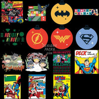 Load image into Gallery viewer, 26 Christmas Superheroes Cartoon Comics Designs Bundle Png
