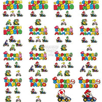 Load image into Gallery viewer, 26 Gaming Mario Family Designs Bundle Png

