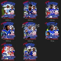 Load image into Gallery viewer, 26 Football Buffalo Bills Designs Bundle PNG
