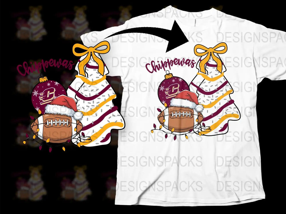 Christmas Football Gnome T-Shirt, Holiday Sports Fan Apparel, Festive Winter Clothing Gift for Men and Women