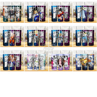 Load image into Gallery viewer, 27 Anime Manga Tumbler Wrap Bundle Jpg
