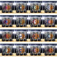 Load image into Gallery viewer, 27 Baseball Half Jack O Lantern Tumbler Wrap Bundle Jpg
