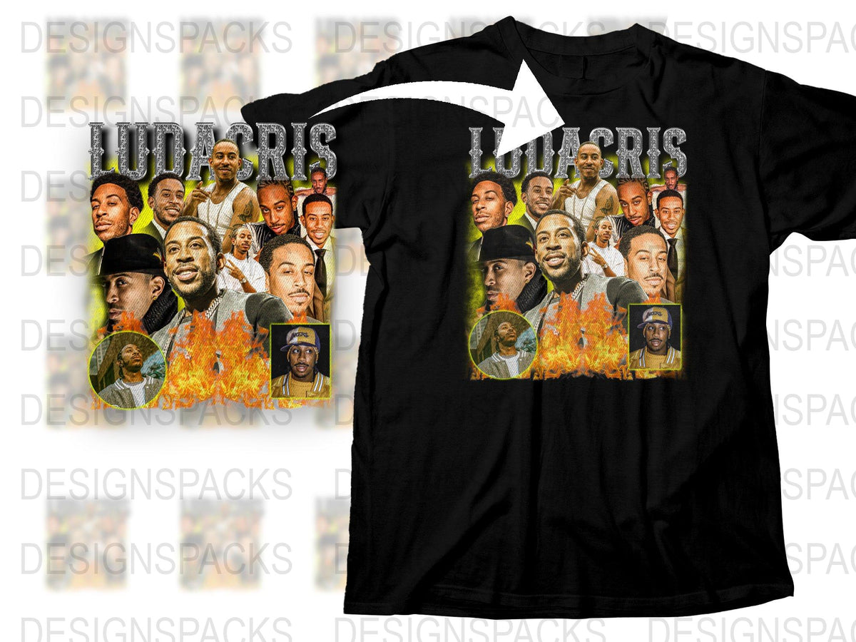 Ludacris Graphic T-Shirt, Vintage Hip Hop Tee, 90s Music Artist Shirt, Rap Icon Fashion Top, Unisex Clothing