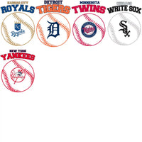 Load image into Gallery viewer, 28 Baseball Teams Ball Line Logo Designs Bundle PNG
