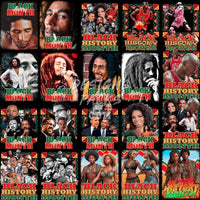 Load image into Gallery viewer, 28 Black History Month Designs Bundle PNG designspacks
