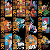 Load image into Gallery viewer, 28 Dragon Ball Brand Anime Streetwear Designs Bundle PNG
