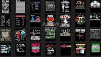 Load image into Gallery viewer, 28 Math V1 Designs Bundle PNG
