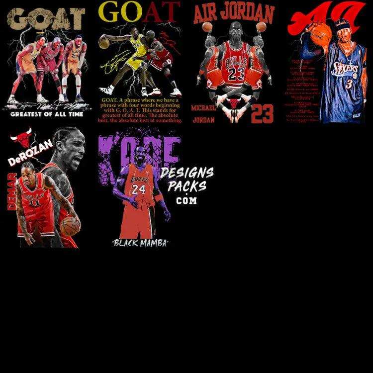 28 Teams Basketball Players Designs Bundle Png