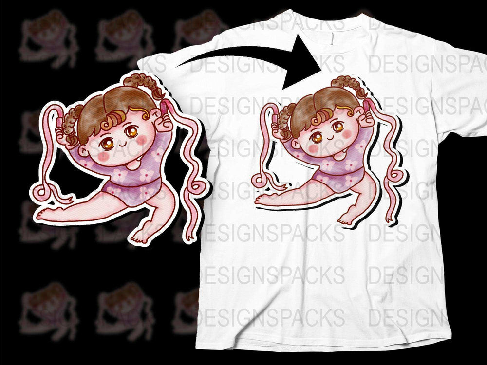 Cute Cupid Girl T-Shirt, Valentine's Day Angel Graphic Tee, Kids Fantasy Print Shirt, Unique Toddler Gift Idea