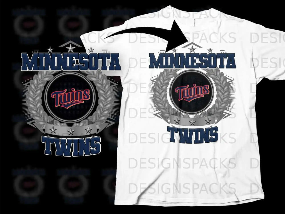 Minnesota Twins Fan Apparel with Wreath Design Shirt