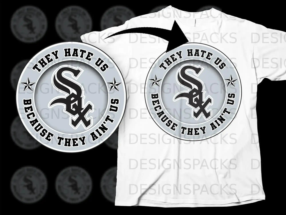 They Hate Us Because They Ain't Us Graphic Tee