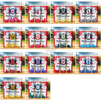 Load image into Gallery viewer, 29 Baseball Budweiser Tumbler Wrap Bundle Jpg
