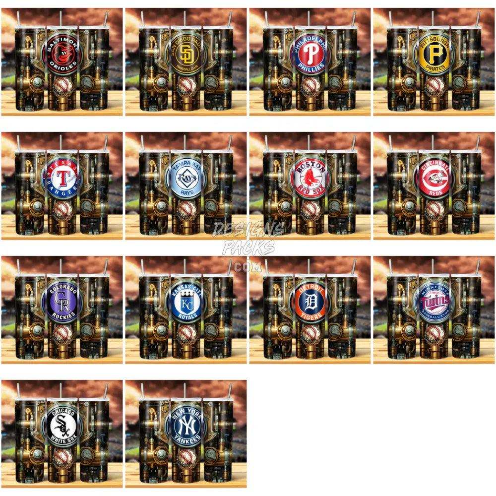 29 Baseball Engine Tumbler Wrap Bundle Jpg