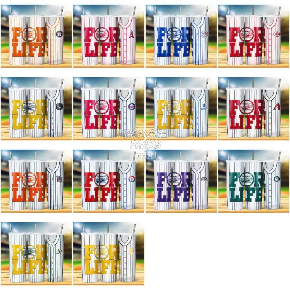 29 Baseball Jersey For Life Tumbler Wrap Bundle Jpg