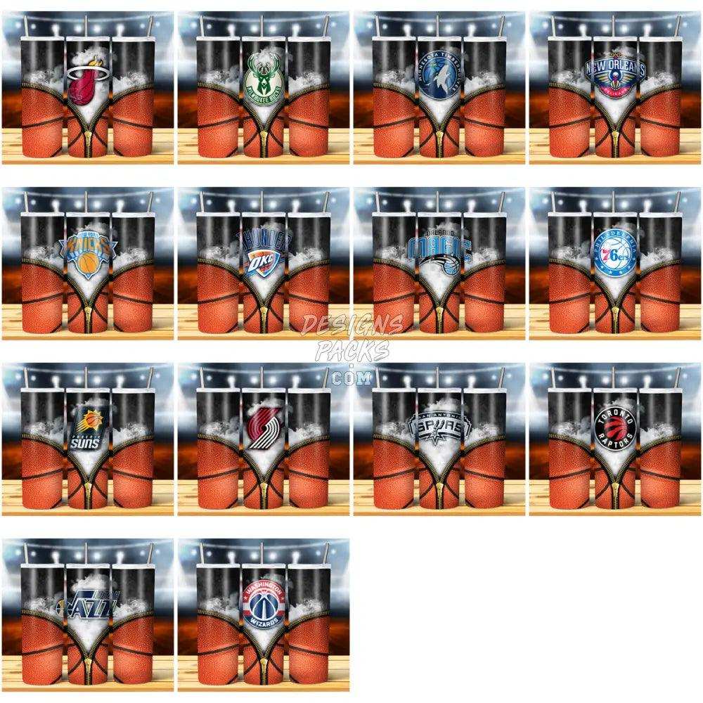 29 Basketball Basketball Zipper Tumbler Wrap Bundle Jpg