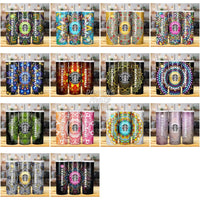 Load image into Gallery viewer, 29 Coffee Brand Mandala Tumbler Wrap Bundle Jpg
