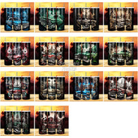 Load image into Gallery viewer, 29 Lowrider Cars Graffiti Style Tumbler Wrap Bundle Jpg
