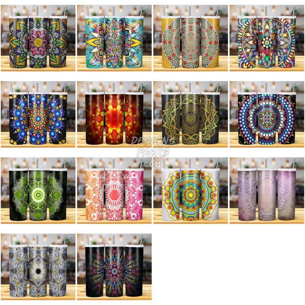 29 Mandala Tumbler Wrap Bundle Jpg
