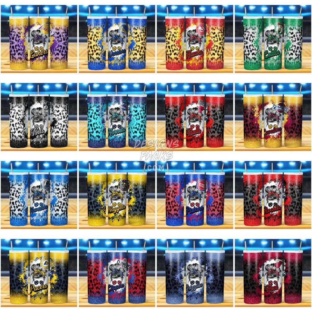 29 Messy Bun Basketball Tumbler Wrap Bundle Jpg