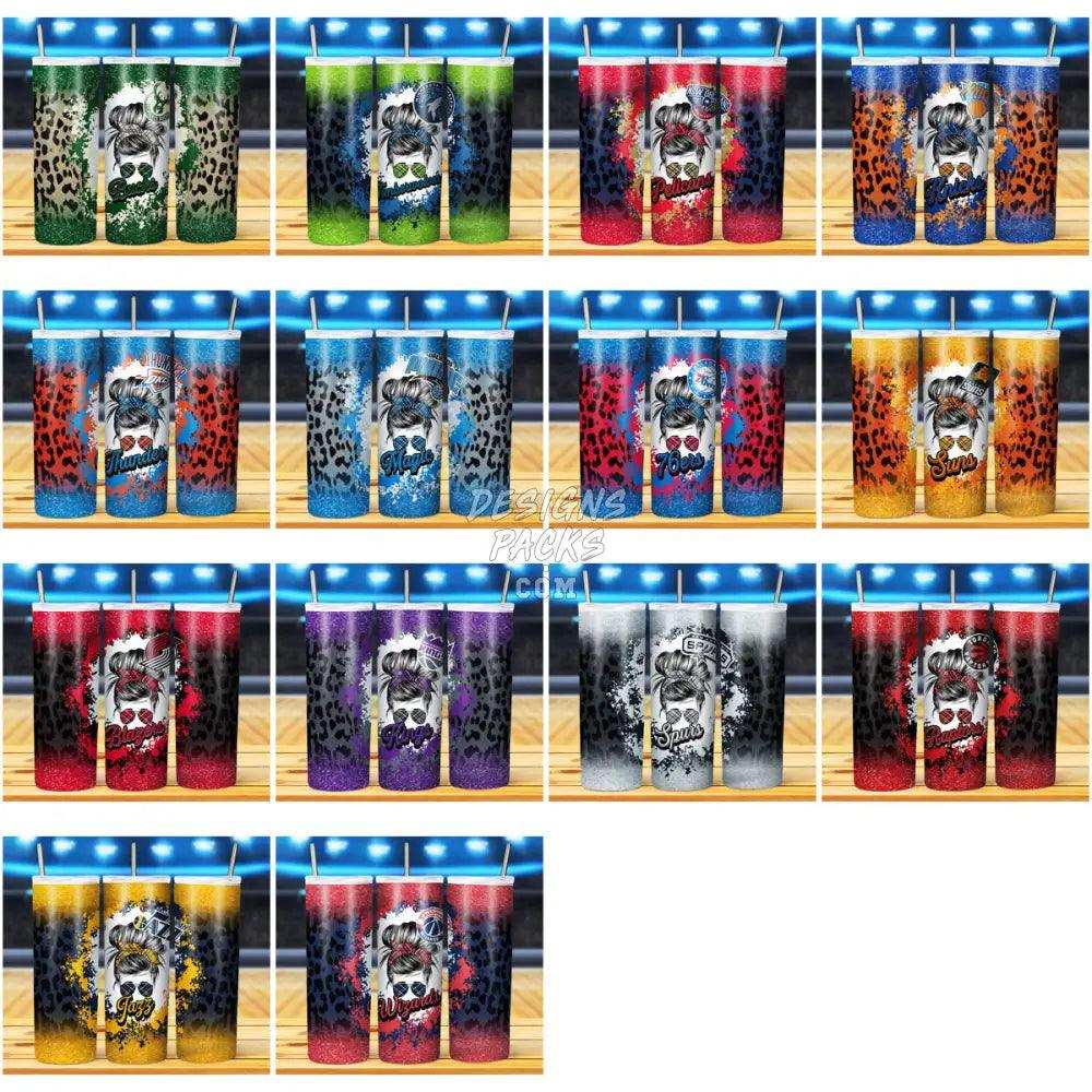 29 Messy Bun Basketball Tumbler Wrap Bundle Jpg