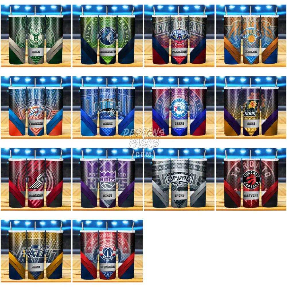 29 Metal Basketball Tumbler Wrap Bundle Jpg