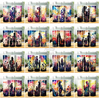 Load image into Gallery viewer, 29 Mother Silhouette Floral Tumbler Wrap Bundle Jpg
