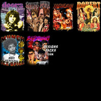Load image into Gallery viewer, 29 Music Stars Mix Bootleg Designs Bundle Png

