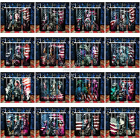 Load image into Gallery viewer, 29 Patriotic Female Soldiers Tumbler Wrap Bundle Jpg
