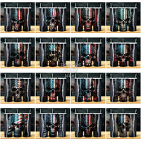 Load image into Gallery viewer, 29 Patriotic Skull Metal Tumbler Wrap Bundle Jpg

