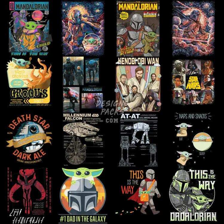 29 Space Movie Serie Designs Bundle Png