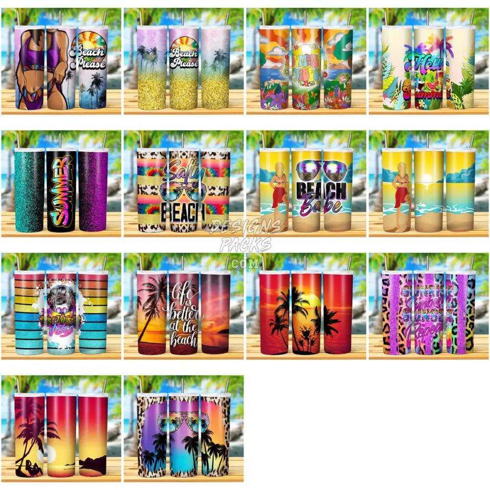 29 Summer Tumbler Wrap Bundle Jpg