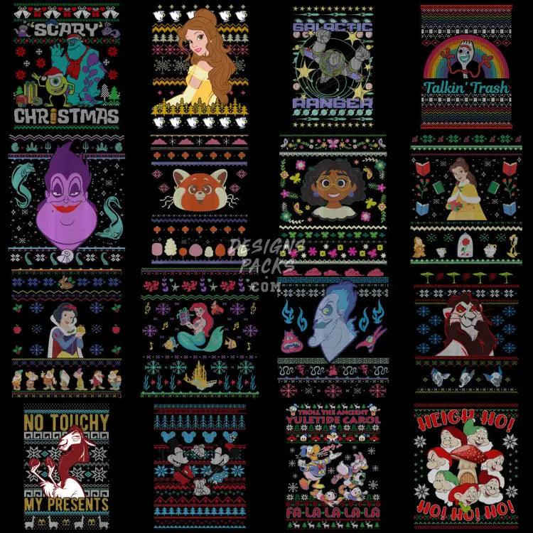 29 Ugly Christmas Designs Bundle Png