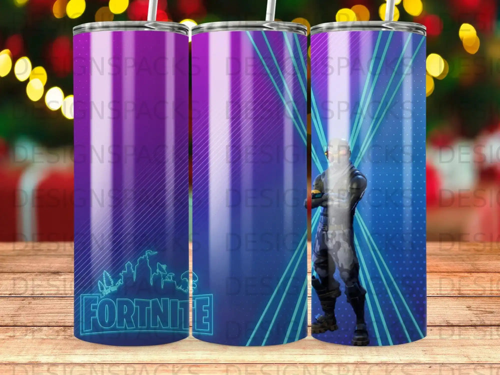 Fortnite Character Gaming Purple Blue Lines Dots product type