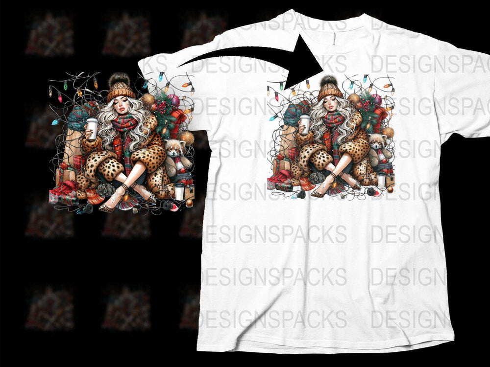 Whimsical Fairy Tale T-Shirt, Fantasy Art Tee, Enchanted Forest Animals, Unique Graphic Shirt, Fashion Tops for All Ages