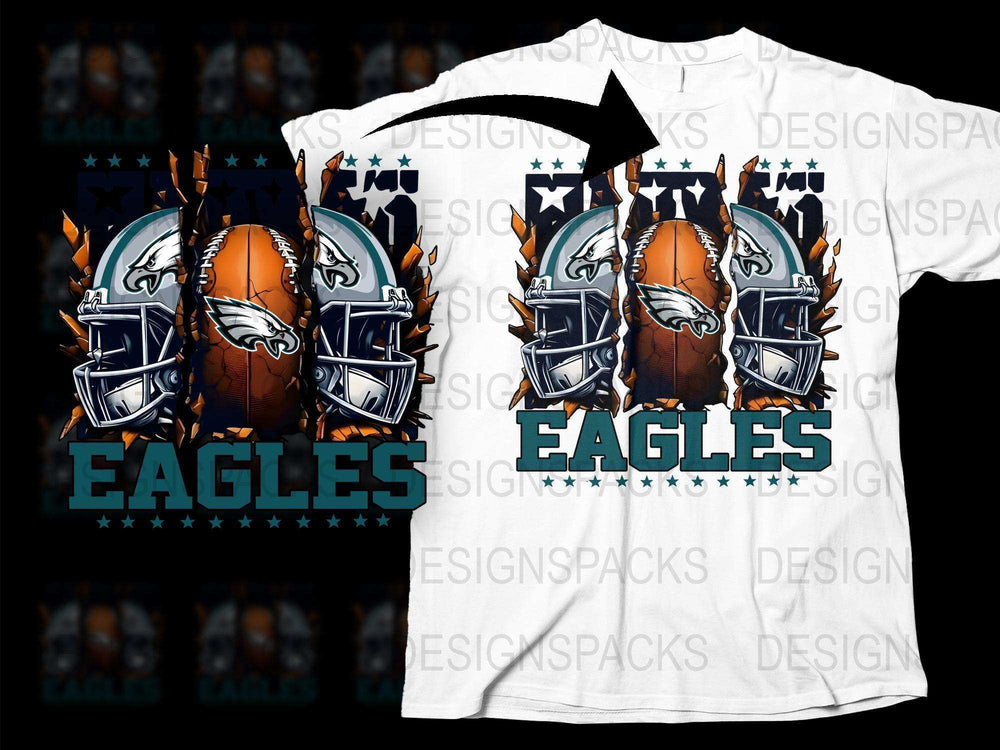 Vintage Philadelphia Eagles T-Shirt, Retro Football Graphic Tee, Sports Fan Gift Idea