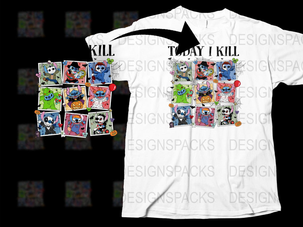 Colorful Cartoon Character T-shirt, Graphic Tee, Cool Pop Art Top, Unique Gift, Unisex Clothing