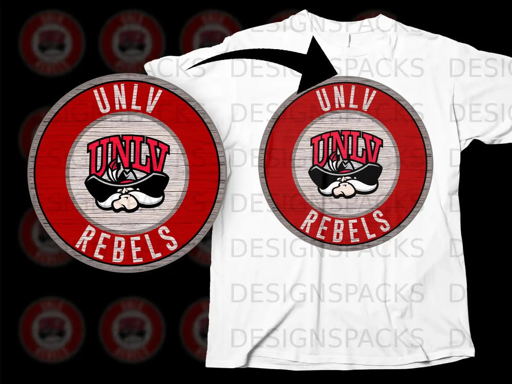 UNLV Rebels Logo Design T-Shirt for Fans and Supporters
