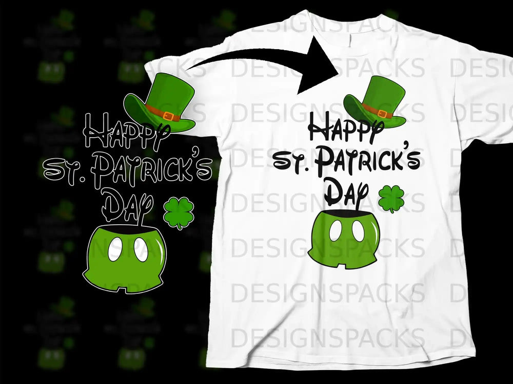 Happy St. Patricks Day Mickey Mouse Leprechaun Hat product type