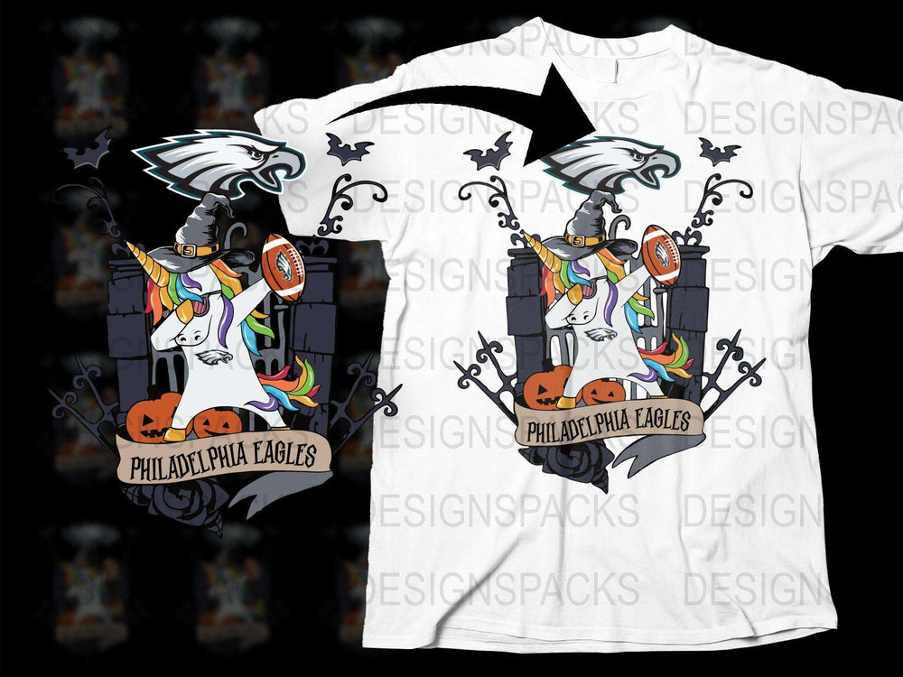 Philadelphia Eagles Themed T-Shirt, Graphic Eagle Design, NFL Football Fan Apparel, Unique Sports Gift Idea