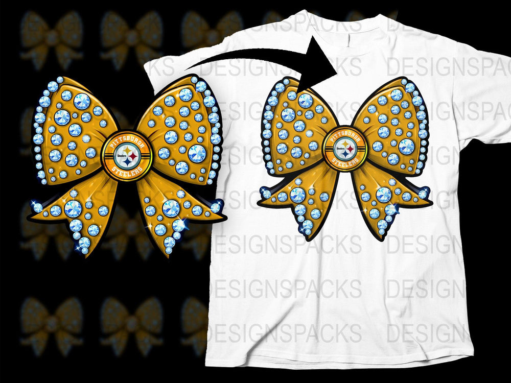 Unique Butterfly T-Shirt with Blue Gemstones and Center Logo, Stylish Graphic Tee for All Ages