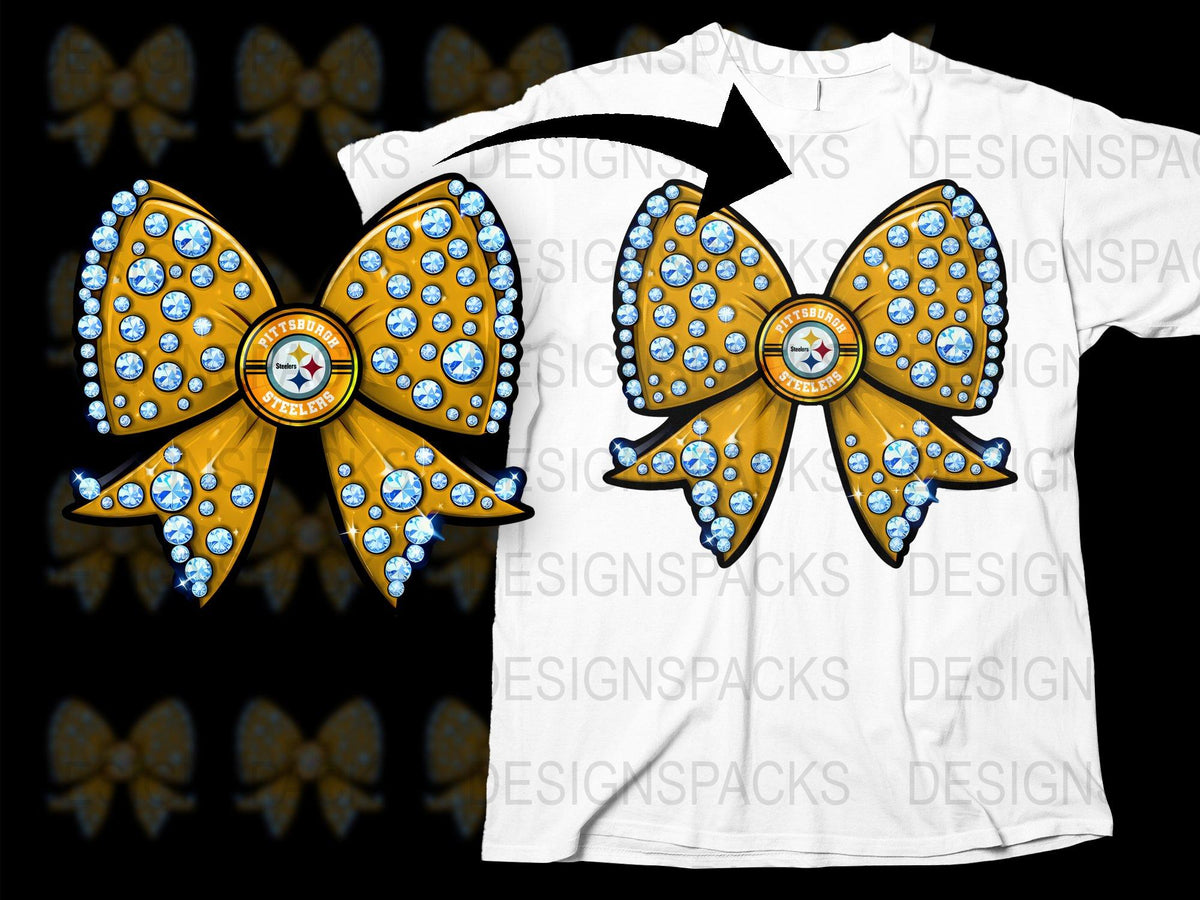 Unique Butterfly T-Shirt with Blue Gemstones and Center Logo, Stylish Graphic Tee for All Ages