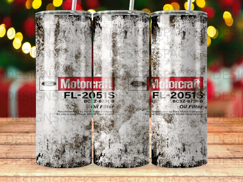 Motorcraft FL-2051S oil filter with Ford branding.