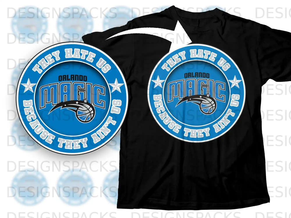 Orlando Magic They Hate Us Because They Ain't Us T-shirt