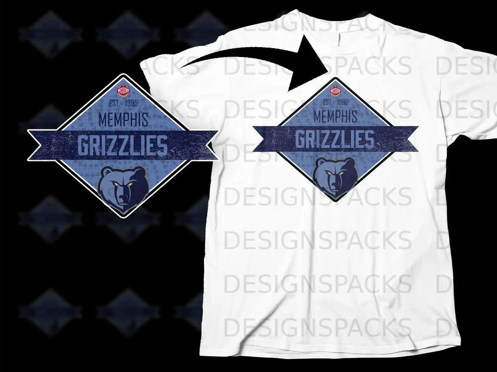 Memphis Grizzlies Est 1995 T-Shirt