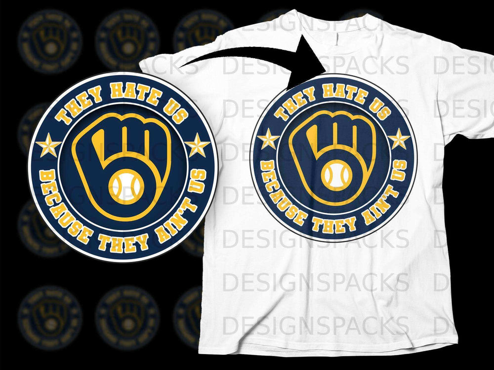They Hate Us Because They Ain't Us Graphic Tee