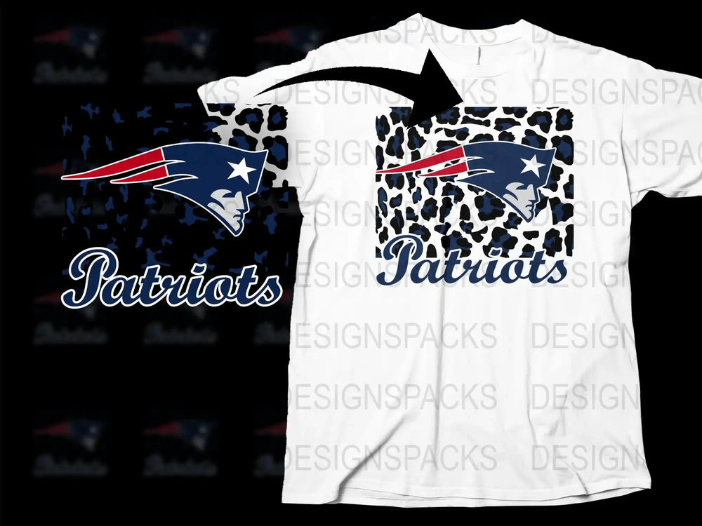 New England Patriots T-Shirt, Camo Design Sports Tee, Fan Apparel, Unisex NFL Football Shirt
